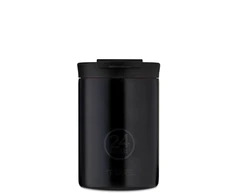Gertuvė 24Bottles 24 buteliai - kelioninė stiklinė 0,35 l - smokingo juodumo (24B629)
