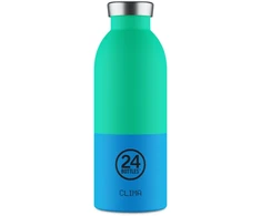 24Bottles 24Buteliai - Clima - Wave - Blå, Grøn - 500 ml