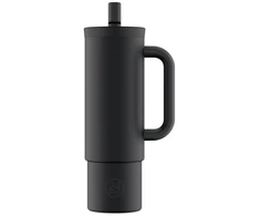 24Bottles - Šiaudelio formos puodelis - Smokingo juodumo - 800 ml