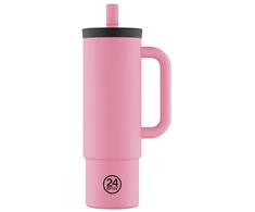 24Bottles - Šiaudinis puodelis - Flamingo - 800 ml