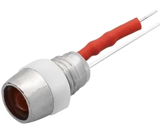 2509# 5 mm LED (12 V raudonas indikatorius)
