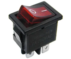 Blow 2925# Jungiklis mk1012c, šviečiantis raudonai, 230 V