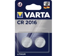 2x 2 x CR-2016 CR2016 3 V ličio „Varta“ baterijos