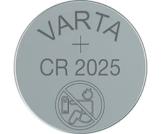 2x 2 x CR-2025 CR2025 3V Varta ličio baterijos