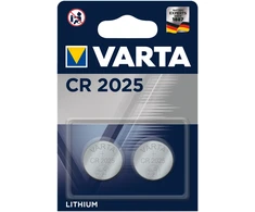 2x 2 x CR-2025 CR2025 3V Varta ličio baterijos