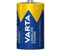 2x 2 x R-20 R20 D 1,5 V šarminės „Longlife Power Varta“ baterijos