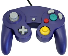 308 „Gamecube“ valdiklis violetinis USB kompiuteriui...