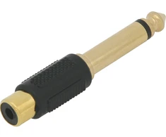 Blow Perėjimas: 6.3-RCA GOLD JACK PLUG