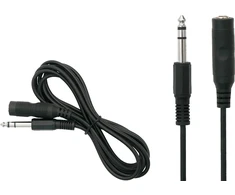 Blow Prailginimo laidas JACK 6.3 mm 3 m tiesus