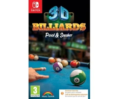 3D biliardas: pulas ir snukeris (kodas dėžutėje) – „Nintendo Switch“