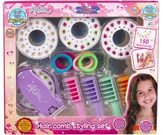 4-Girlz - Plaukų dekoracijų rinkinys su šukomis (63243)