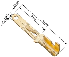 Blow Oem Neizoliuota plokščia jungtis 2.8/0.5mm - 100vnt