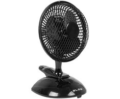 Blow Stalinis ventiliatorius 6"/15cm Clip 25W 2in1 Juodas