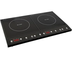 Kaitlentė Blow Reguliuojama dviejų degiklių indukcinė viryklė 2000 W + 2000 W pūtimo funkcija