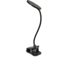 Blow LB-20 LED stalinė lempa su segtuku, juoda