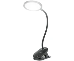Blow LB-20 LED stalinė lempa su segtuku, juoda