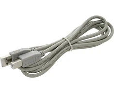 Blow USB A - B jungtis 1.5 m kompiuterio ir spausdintuvo pilka