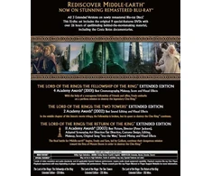 500 Žiedų valdovas: Išplėstinė trilogija (15 diskų) (remasteris) (Blu-ray)