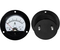 Blow Analoginis ampermetras apvalus 10A