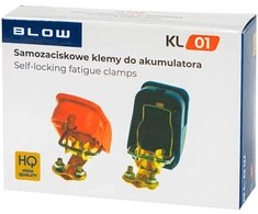 Savaime užsifiksuojantys akumuliatoriaus spaustukai BLOW KL01
