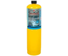 53-231# Elico Profitech (Mapp) Profesionalus dujų balionėlis propilenui, 400g, srieginė kasetė, 1 colio