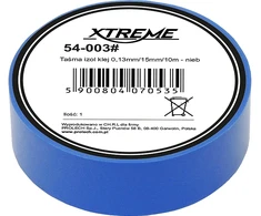 54-003# Xtreme Lipni izoliacinė juosta 0.13mm 15mm 10m - mėlyna