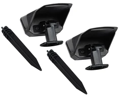 70-296# Saulės energija varoma LED lempa, įmontuotas reflektorius, sl-26, 2 vnt.