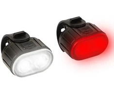 Blow Dviračio žibintų priekiniai + galiniai komplektas BL-01