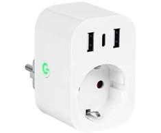 Blow Išmanusis lizdas, valdomas per WiFi TUYA USB+2xUSB-C