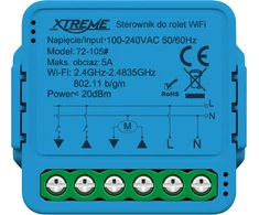 Blow Išmanus roletų valdiklis Xtreme WiFi TUYA