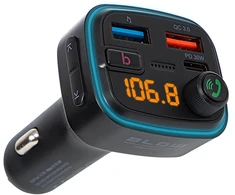 FM siųstuvas BLOW Bluetooth5.3+QC3.0 +PD 30W