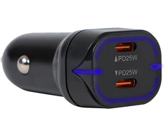 Blow USB-Cx2 50W G50B automobilinis įkroviklis