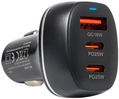 Blow Automobilinis pakrovėjas su USB+USB-Cx2 50W G50C