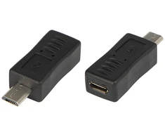75-998# USB adapteris „microUSB“ lizdas-„microUSB“ kištukas