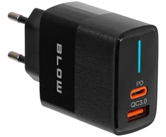 Blow Tinklo įkroviklis USB + USB-C QC+PD 20W