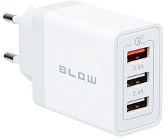 Blow Maitinimo įkroviklis USBx2 lizdas + USB QC 30W