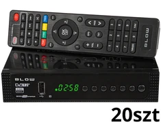 77-037# Dekoderio imtuvas DVB-T2 „Blow 8000FHD“ aukščiausios kokybės pakuotė
