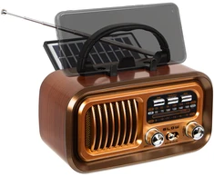 Nešiojamasis analoginis AM/FM radijas BT BLOW RA16 saulės energija