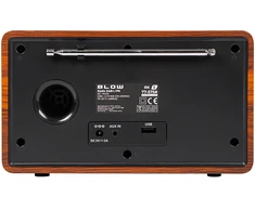 Virtuvės radijas FM/DAB+ BLOW RK5 BT juodas