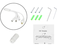 IP kamera BLOW 8MP BL-I8HL28TBM/PoE 2.8 mm grafito kupolinė HybridLight