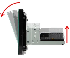 Automagnetola Radijas BLOW AVH-9991 1DIN