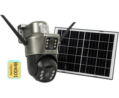 BLOW 4G PTZ 2x4MP saulės energija varoma kamera su baterija