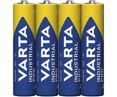 82-557# Šarminės baterijos AAA LR3 Varta Industr pramoninės folijos 4 vnt.