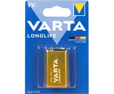 82-585# Šarminė baterija 9 V 6 lp3146 Varta LongLife lizdinė pakuotė