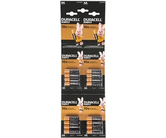 82-623# Šarminės baterijos AA 1,5 Duracell 16 vnt.