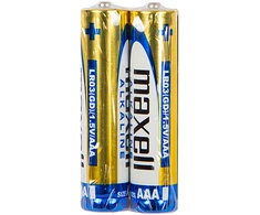 82-636# Šarminės baterijos AAA 1.5 LR3 Maxell 2 vnt.