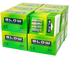 82-673# Super galingos AA baterijos R06P kartono blisterinėje pakuotėje, 480 vnt.
