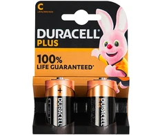 82-675# Šarminės baterijos LR14 Duracell Plus 2 vnt.