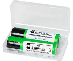 85-585# 18650 ličio jonų akumuliatoriai, 2 vnt., 2100 mAh, 3,6 V, „Sony“ / „Murata“