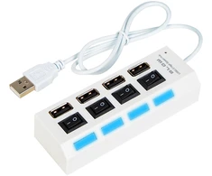 Blow USB skirstytuvas WT.A-4xGN.A HUB-07 baltas